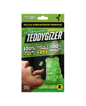 HONEYGIZER TEDDY GREEN 1CT