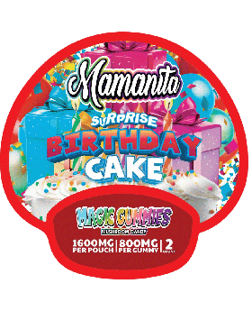 MAMANITA GUMMY 25CT BIRTHDAY CAK