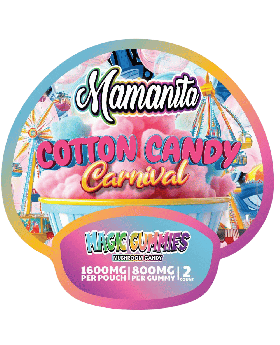 MAMANITA GUMMY 25CT COTTON CANDY