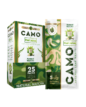 CAMO X TEA WRAPS NAT YUZ 25/5PK
