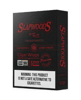 SLAPWOODS WRAPS BLOODSHOT 10CT