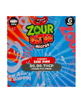 ZOUR BITEZ GUMMY CHERRY BLUE 30C