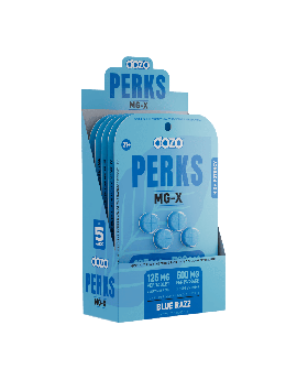 DOZO MG-X 125MG 4PK BLU RAZ 5CT