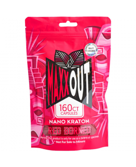 MAXXOUT CAP RED BORNEO 160CT
