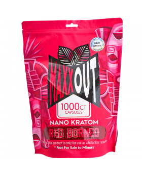 MAXXOUT CAP RED BORNEO 1000CT