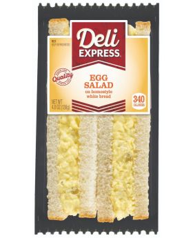 Wedge egg salad sandwch deli exprs 4oz (041433001264)