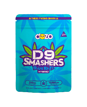 DOZO GUMMY D9 BLUE RAZZ 5CT