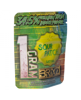 DAZED BRIXZ 1G FLOWER SOUR 30CT