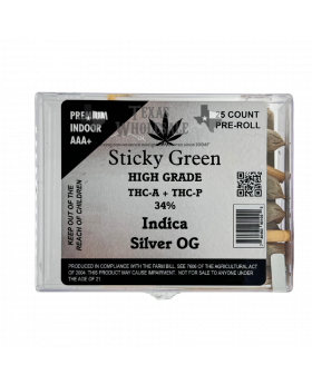 STICKY GREEN SL ROLLS INDICA 25C