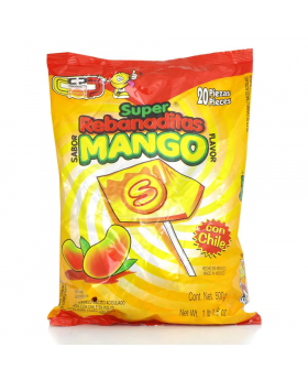 SUPER REBANADITAS MANGO BAG 20CT