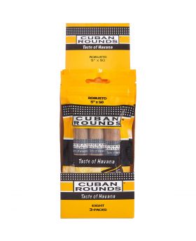 CUBAN ROUNDS ROBUSTO 8/3PK