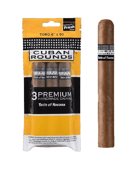 CUBAN ROUNDS TORO 8/3PK