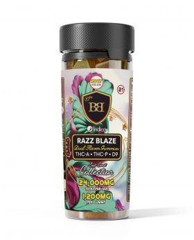 BUD BUDDY GUMMY 1200MG RAZZ BLAZ