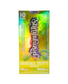 SHRUMFUZED 10PK BANANA TAFFY 5CT