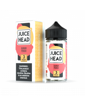 JUICE HEAD 100ML GUAVA PEACH 3MG