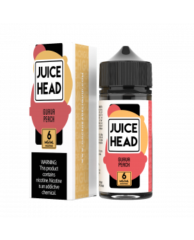JUICE HEAD 100ML GUAVA PEACH 6MG