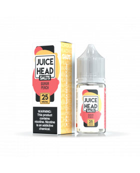 JUICE HEAD 30ML SALTS GUAVA PEACH 25MG