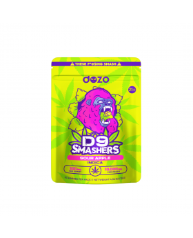 DOZO GUMMY D9 SOUR APPLE 5CT