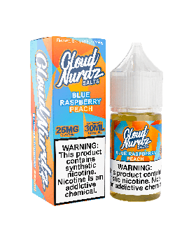 CLOUD NURDZ 30ML BL RASP PEA 25M