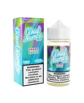 CLOUD NURDZ 100ML ICED APPLE GRAPE 6MG