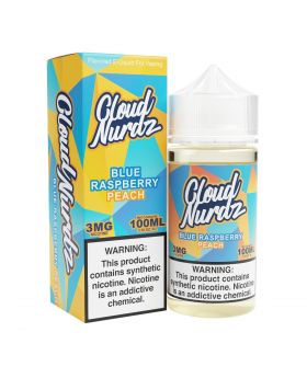 CLOUD NURDZ 100ML BLUE RASPBERRY PEACH 3MG