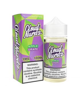 CLOUD NURDZ 100ML APPLE GRAPE 3MG