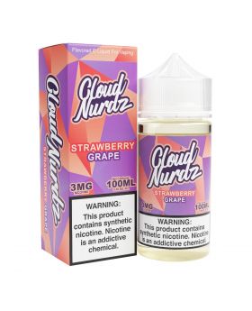 CLOUD NURDZ 100ML STRAWBERRY GRAPE 6MG