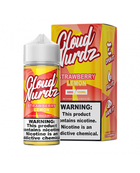 CLOUD NURDZ 100ML STRAWBERRY LEMON 6MG