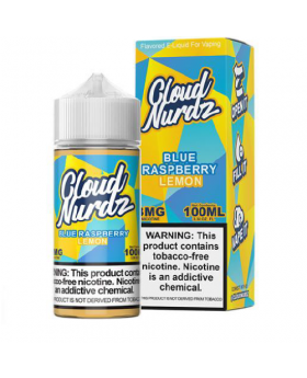 CLOUD NURDZ 100ML BLUE RASPBERRY LEMON 6MG