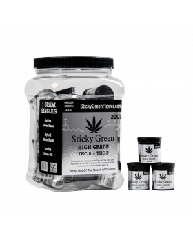 STICKY GREEN SL 1G SINGLES 20CT
