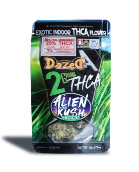 DAZED FLOWER 2G ALIEN KUSH 25CT