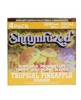 SHRUMFUZED 4PK TR PINEAPPLE 10CT