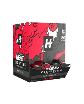 HEAT 7OH 80MG 1PK NATURAL 25CT