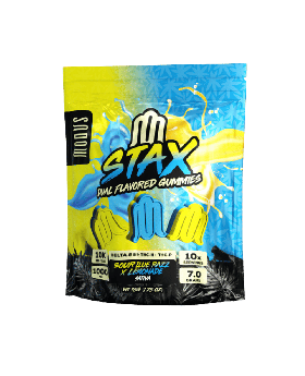 MODUS GUMMY STAX SOUR/BLU 5CT