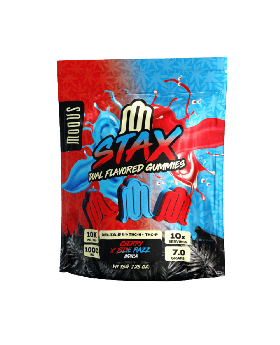 MODUS GUMMY STAX CHE/BLU RAZ 5CT