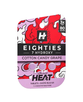 HEAT 7OH 80MG 3PK COTTON 10CT
