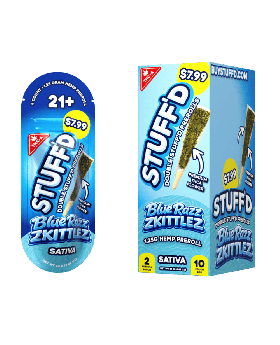 STUFF'D ROLL 1.25G SAT BL RAZ 10