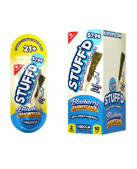 STUFF'D ROLL P 1.25G IND BLUE 10