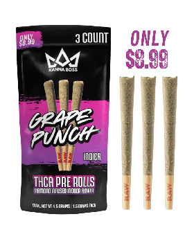 KANNA BOSS ROLLS 1.5G 3PK IND 10