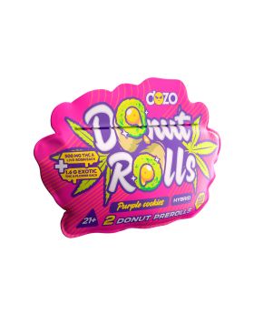 DOZO DT ROLLS 2PK PURP COOKIE 5C