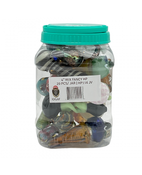 GLASS HP 4IN FANCY HP116JV 20CT