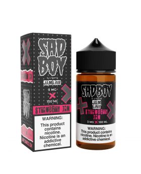 SADBOY 100ML JAM LINE STRAWBERRY JAM 6MG