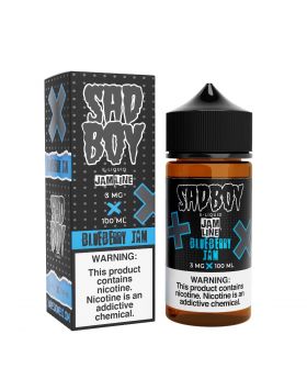 SADBOY 100ML JAM LINE BLUEBERRY JAM 3MG
