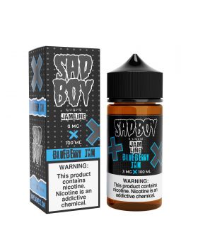 SABBOY 100ML JAM LINE BLUEBERRY JAM 6MG