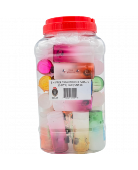 GLASS SNIFFER TANK SN118 25CT