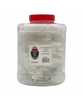 GLASS OB WATERDOG ST OBJ17 20CT