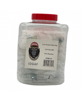 GLASS OB WATERDOG BUB OBJ31 30CT