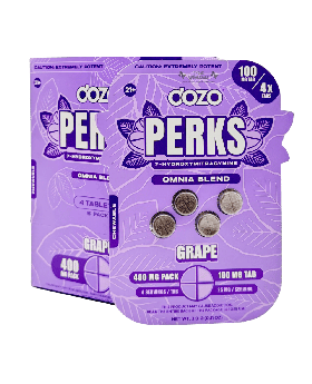 DOZO 7OH 100MG 4PK GRAPE 5CT
