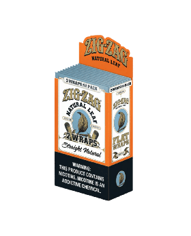 ZIG ZAG WRAPS 2PK STRAIG NAT 10C