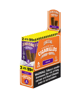 ZIG ZAG 2F99 GRAPE 2PK 15CT